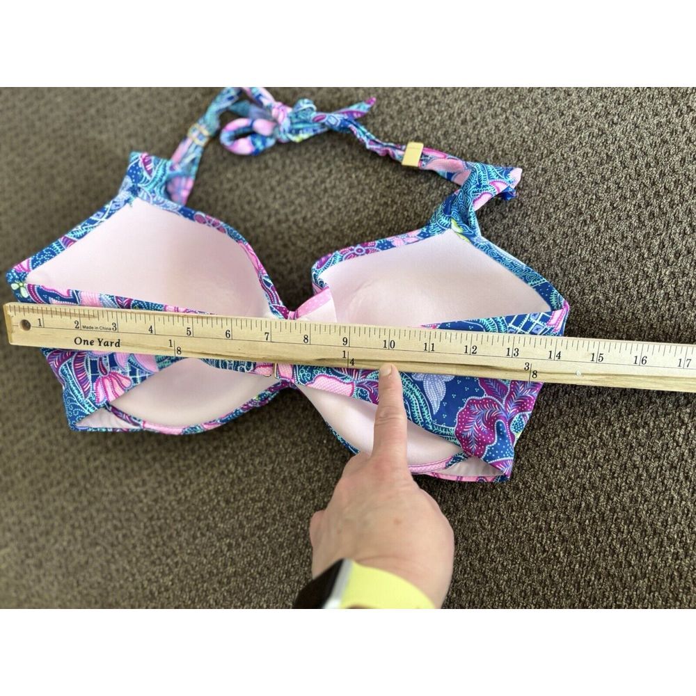 Victoria's Secret Swim Bikini Top 34DDD Le Bain De Soleil Bombshell Push Up - Picture 11 of 12